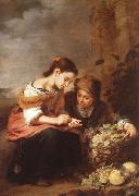 Vendedores de fruta Bartolome Esteban Murillo